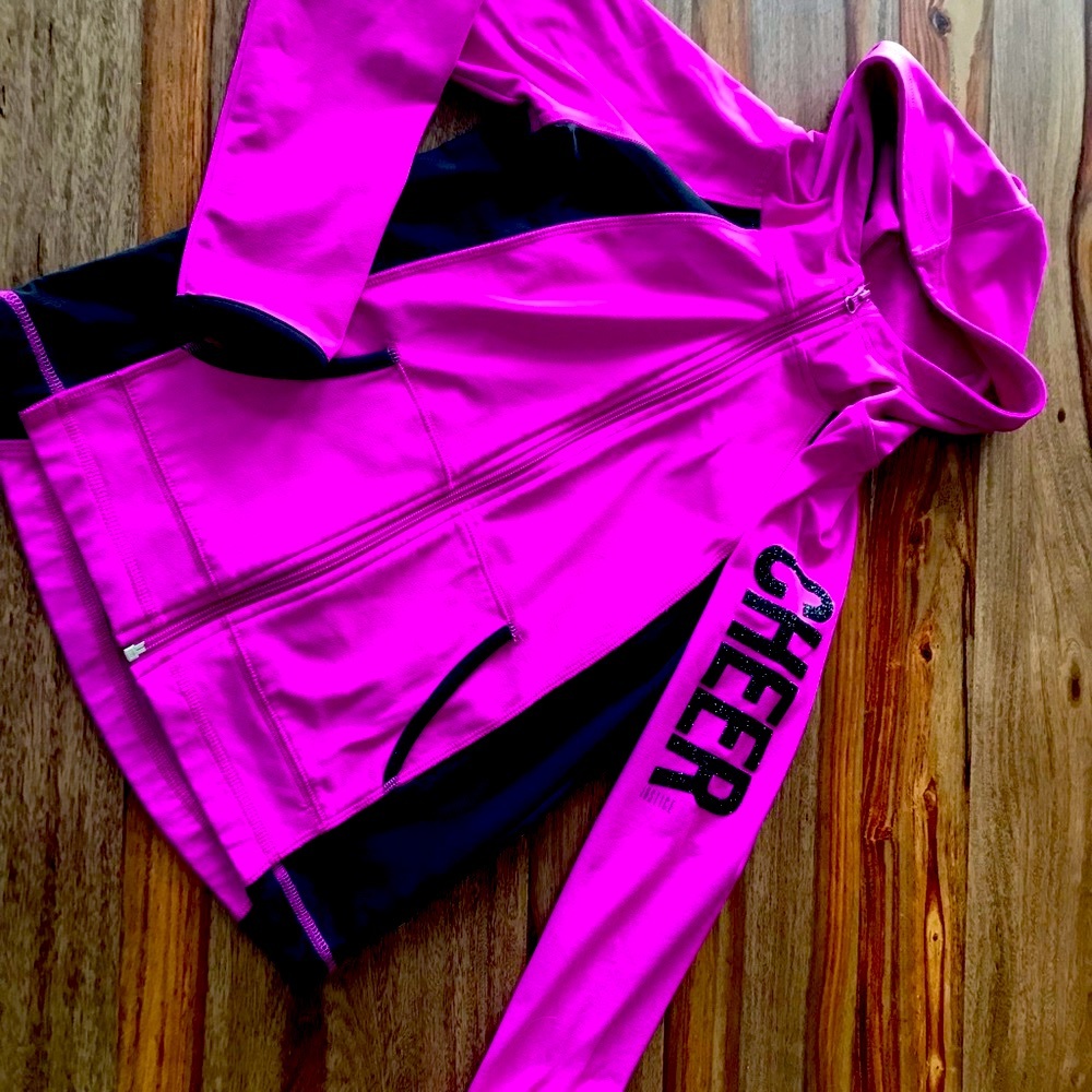 Justice Active Cheer Jacket Size 8/10